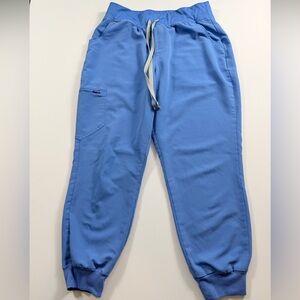 FIGS Zamora Jogger Scrub Pants – Ceil Blue | Women’s Petite Large